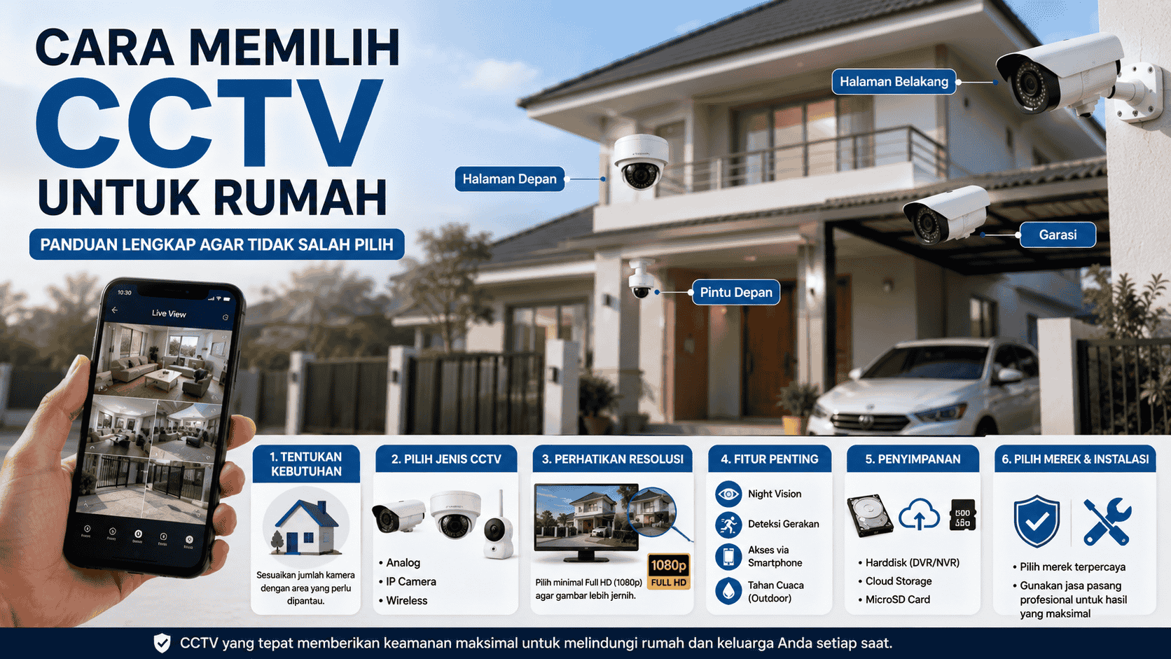 Pasang Cctv Rumah