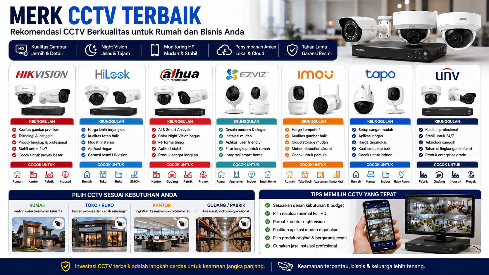 Jual Cctv Terbaik